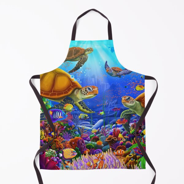 Item preview, Amazing Ocean Turtles designed and sold by GeraldNewtonArt.