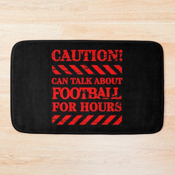 Item preview, Caution can talk about football red designed and sold by VRedBaller.