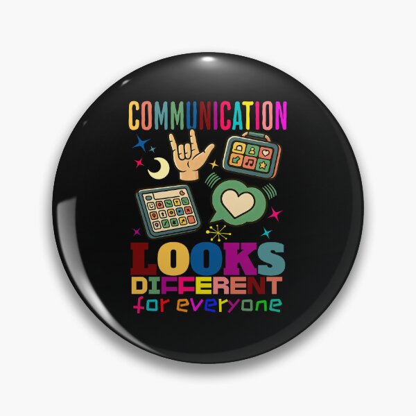 Item preview, Communication Looks Different designed and sold by Belarte.shop.