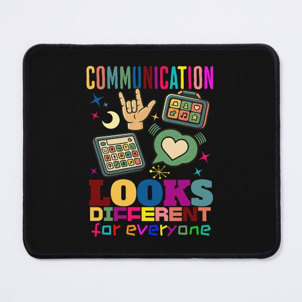 Item preview, Communication Looks Different designed and sold by Belarte.shop.
