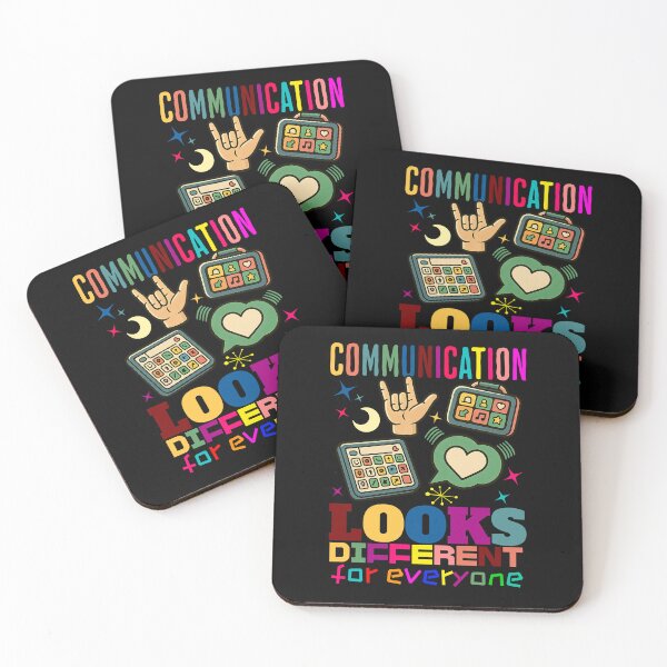 Item preview, Communication Looks Different designed and sold by Belarte.shop.