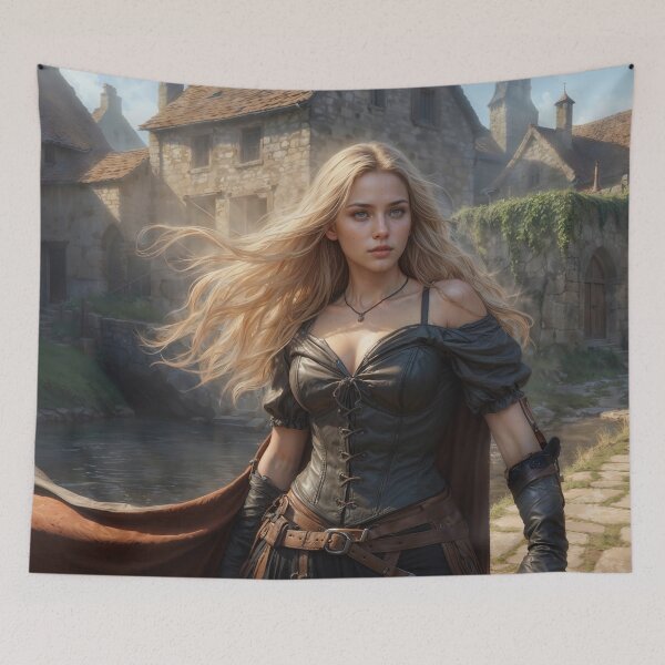 Item preview, Windswept Valor designed and sold by Samantha AI Artist.