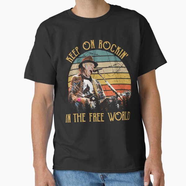 Rockin In The Free World T-Shirts for Sale | Redbubble