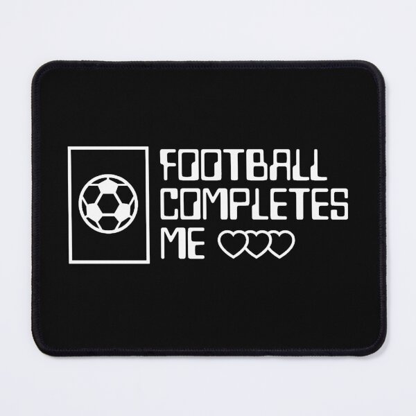 Item preview, Football completes me white designed and sold by VRedBaller.