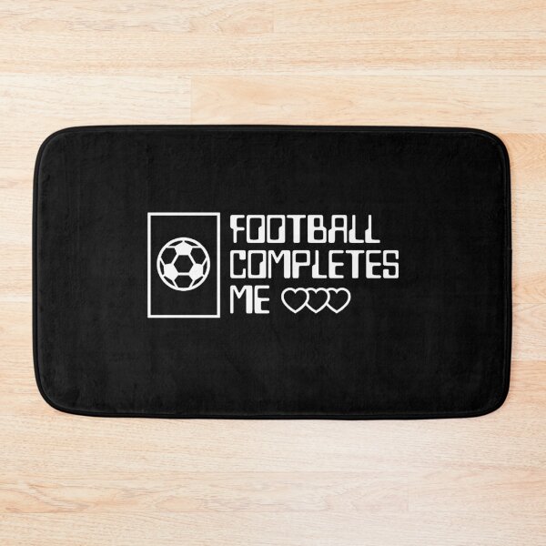 Item preview, Football completes me white designed and sold by VRedBaller.