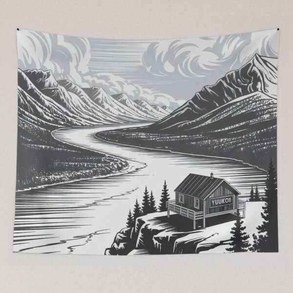 Item preview, Yukon River - Canada’s wilderness designed and sold by DamioPolArt.