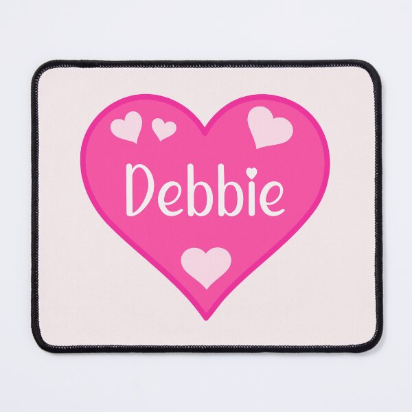 Item preview, Debbie Name Pink Heart  designed and sold by Jeallan Designs.