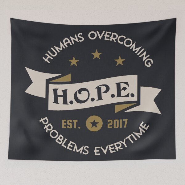 Item preview, H.O.P.E. – Humans Overcoming Problems Everytime designed and sold by Milena R..
