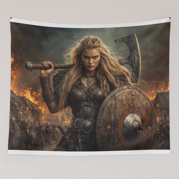 Item preview, Valkyrie’s Wrath designed and sold by Samantha AI Artist.