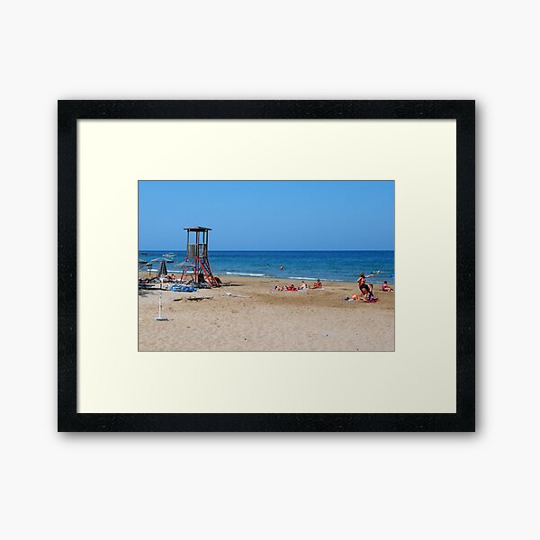 Item preview, Beach at Stalis, Crete, Greece designed and sold by Agnes McGuinness.