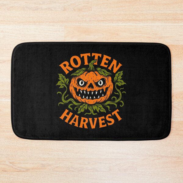 Item preview, Rotten Harvest – Spooky Halloween Pumpkin designed and sold by marielmoreya.