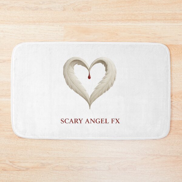 Item preview, Beauty and Blood – Angel Feather Heart with Blood | Scary Angel FX Collection designed and sold by Scaryangelfx.