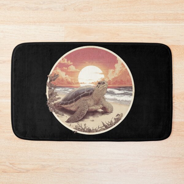 Item preview, Vintage Turtle at Sunset designed and sold by GoblinForge.