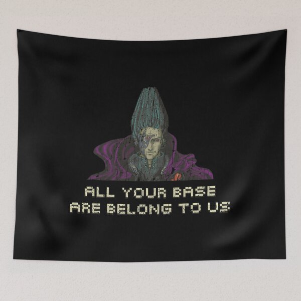 Item preview, All Your Base Are Belong To Us Zero Wing designed and sold by SandyHomenick.