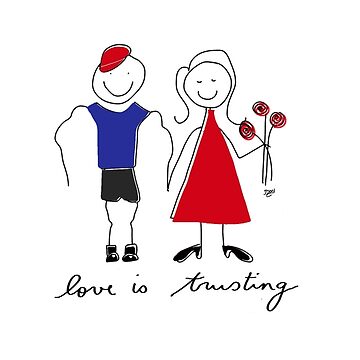 Artwork thumbnail, Love Is Trusting by Jaana Day