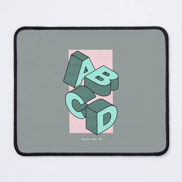 Item preview, ABCD Teacher mode: ON designed and sold by FIDANART.