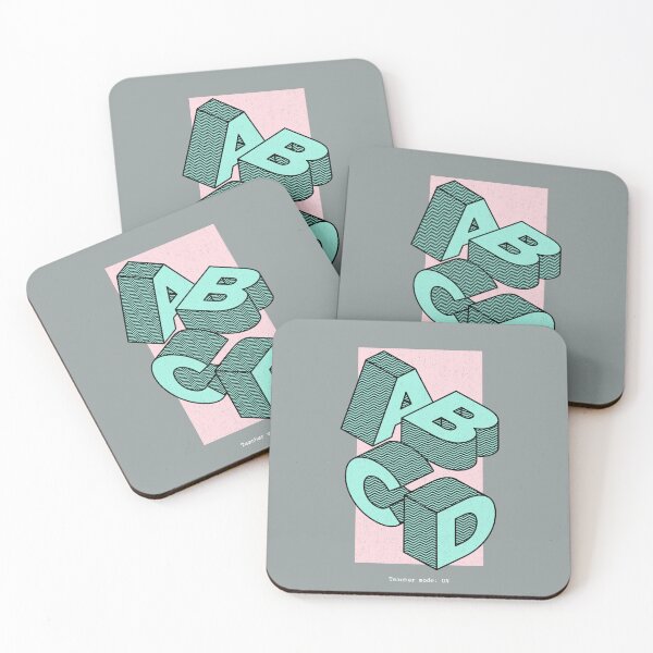 Item preview, ABCD Teacher mode: ON designed and sold by FIDANART.