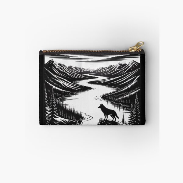 Item preview, Yukon River - Wolf and nature designed and sold by DamioPolArt.