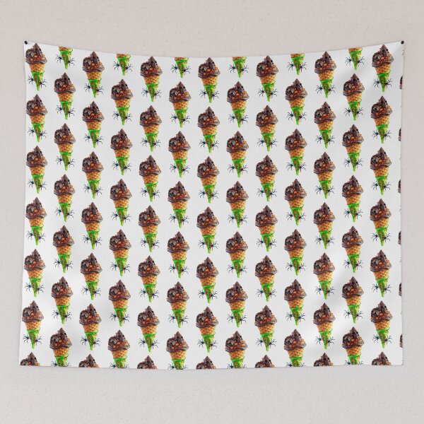 Item preview, Halloween Skull Ice Cream Cone – Spooky Creepy Cute Design designed and sold by PixelVibe782.