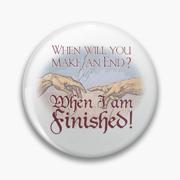 Item preview, Michelangelo Buonarroti - When will tou make an end? designed and sold by TitanicTownArts.