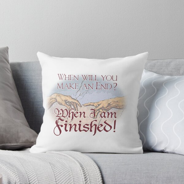 Item preview, Michelangelo Buonarroti - When will tou make an end? designed and sold by TitanicTownArts.