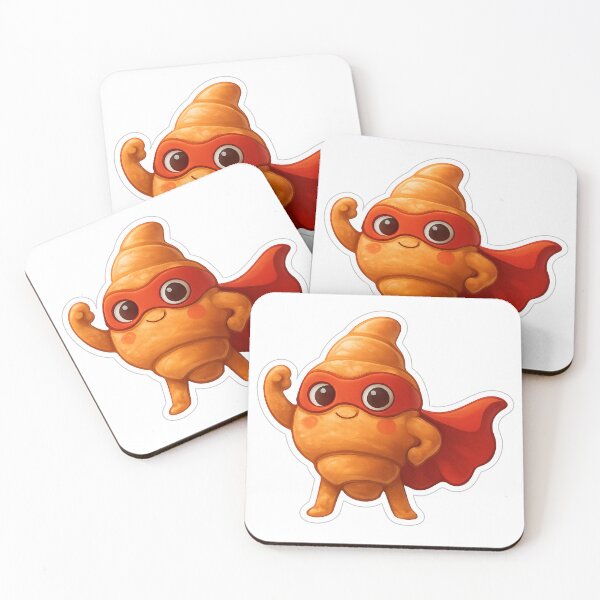 Item preview, Super Croissant – The Morning Hero designed and sold by ReineDingo.