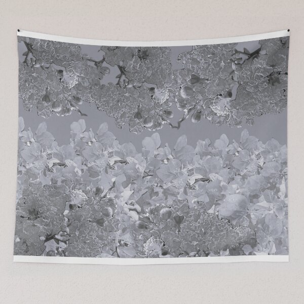 Item preview, "Monochrome Flora: A Study in Texture and Form" designed and sold by SheFriendly143.