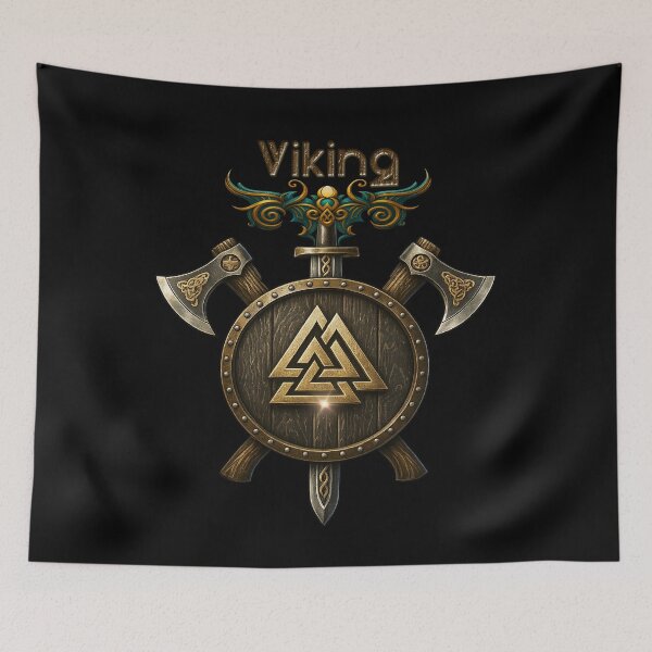 Aperçu de l'œuvre VIKING.02 créée et vendue par TATTOO-DESIGN.