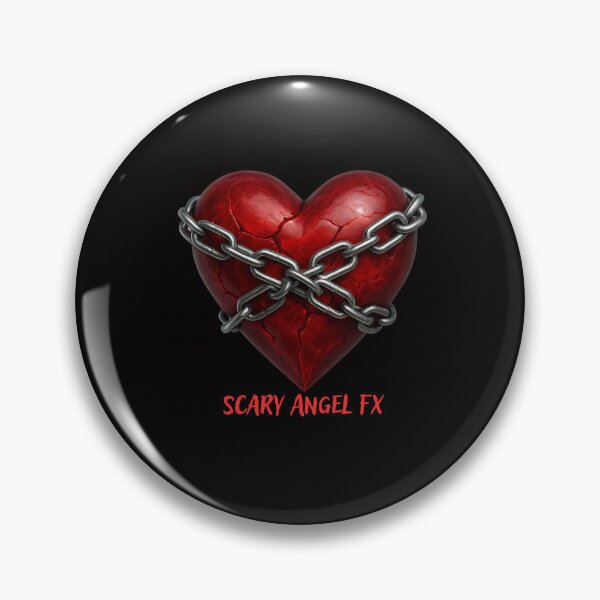 Item preview, Beauty and Blood – Chained Heart Symbol | Scary Angel FX Collection designed and sold by Scaryangelfx.