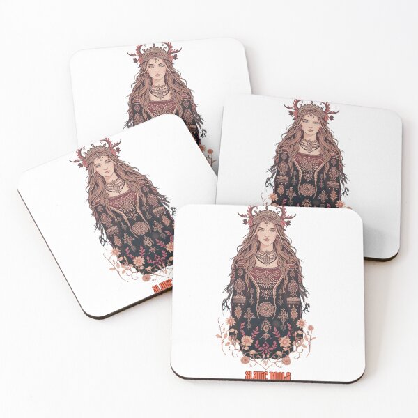 Item preview, Slavic Roots – Mystical Goddess Illustration designed and sold by BrightThreadBB.