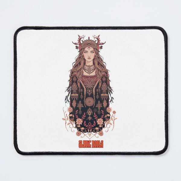 Item preview, Slavic Roots – Mystical Goddess Illustration designed and sold by BrightThreadBB.