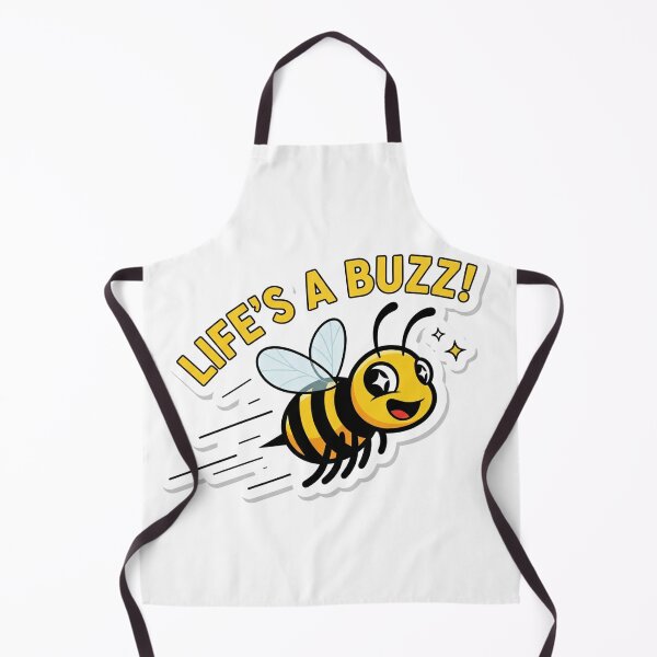Item preview, Life’s A Buzz! Bee Sticker ? designed and sold by Atu Art.