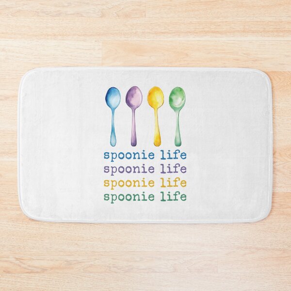Item preview, Colorful Spoonie Life – Watercolor Spoon Theory Art designed and sold by Designs by Jesabee.