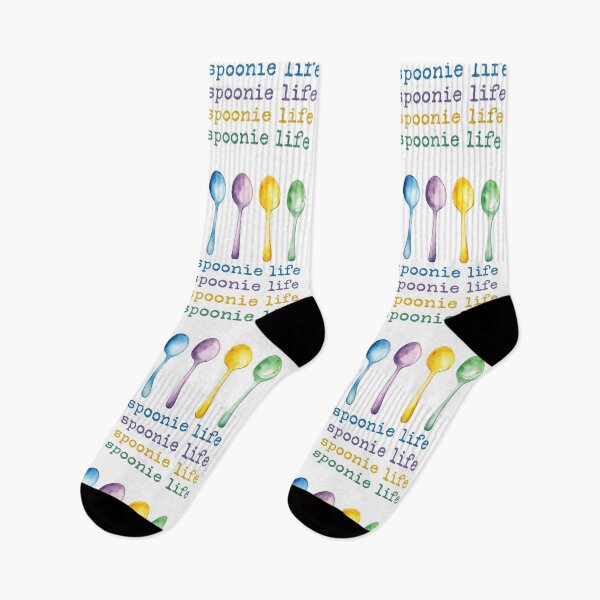 Item preview, Colorful Spoonie Life – Watercolor Spoon Theory Art designed and sold by Designs by Jesabee.