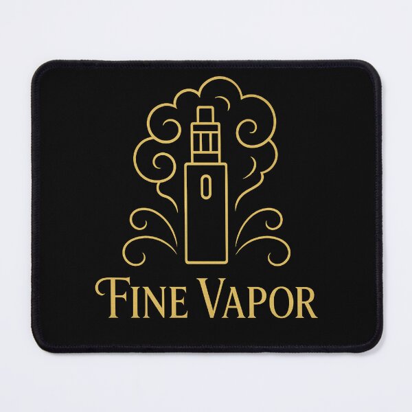 Item preview, Fine Vapor – Luxury Gold Line Art Vape Design designed and sold by House of Taste Designs.