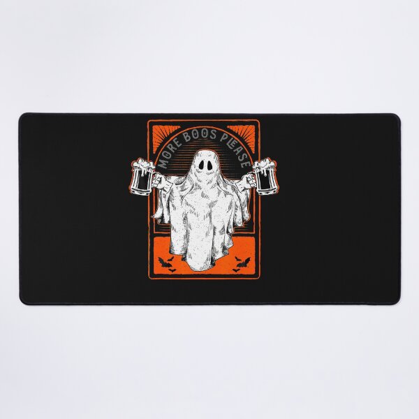 Item preview, More Boos Please Funny Ghost Beer Retro Halloween Drinking T-Shirt designed and sold by krotkrot.