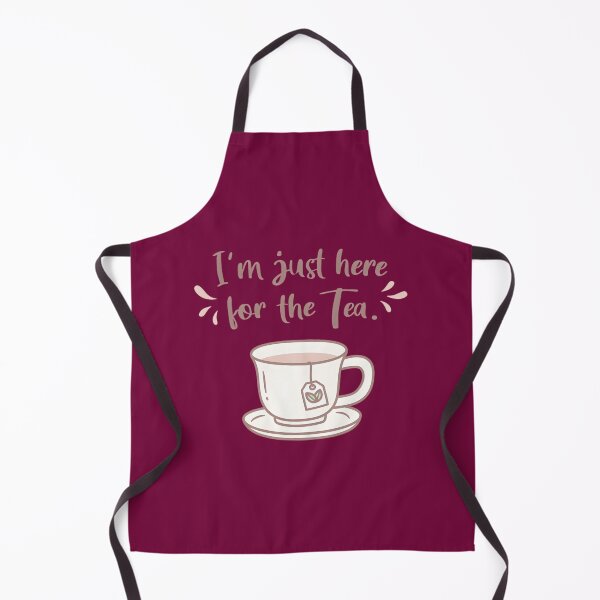 Item preview, Just Here For The Tea Doodle designed and sold by KellyfuTStudio.