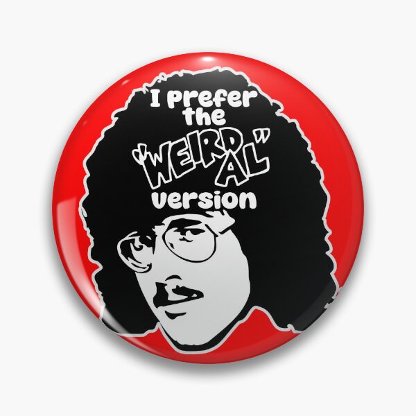 Item preview, The Weird Al Version (with outline) designed and sold by spoonsmerch.