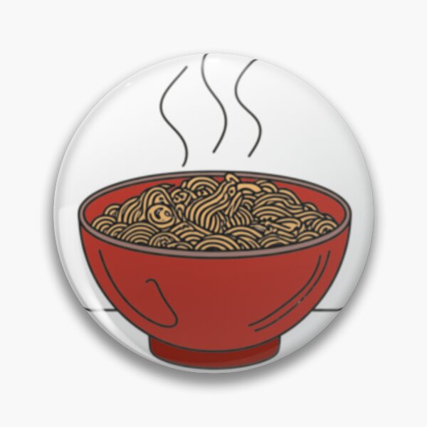 Item preview, Bowl of noodles with chopsticks designed and sold by Dmanackfy.