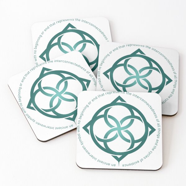 Item preview, Eternal Knot Geometric Pattern designed and sold by Whiskers, Wags and Wonder.