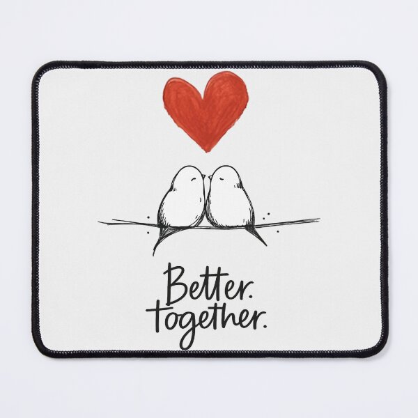 Item preview, Better Together Love Birds designed and sold by SnapLabDesigns.