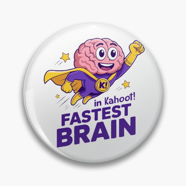 Item preview, Fastest Brain in Kahoot Light T-Shirt designed and sold by oops-I-drew-again.