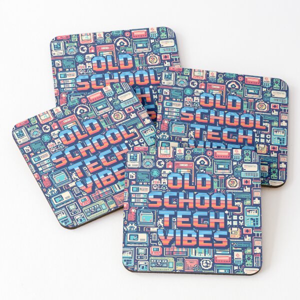 Item preview, Old School Tech Vibes – Retro Pixel Art Design designed and sold by Loo Loo.