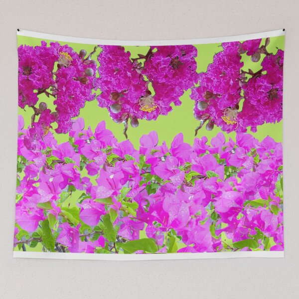 Item preview, "Lime Kissed Blooms: A Floral Pop" designed and sold by SheFriendly143.