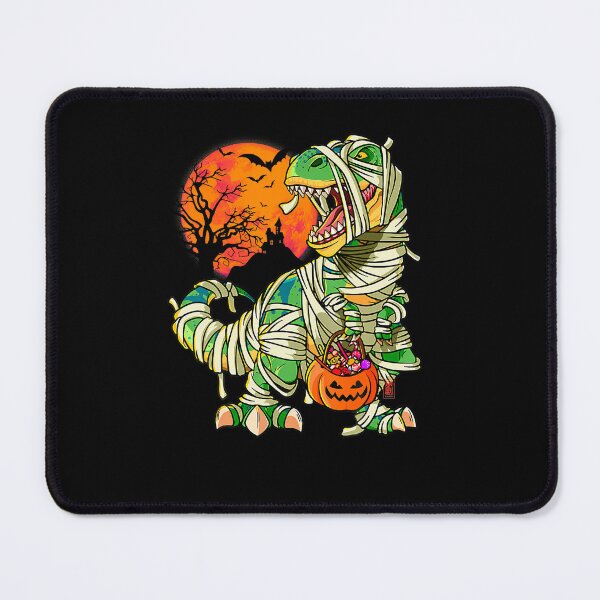 Item preview, Mummy Dinosaur T-Rex Moon Pumpkin Candy Halloween Costume T-Shirt designed and sold by CcConsultingS.