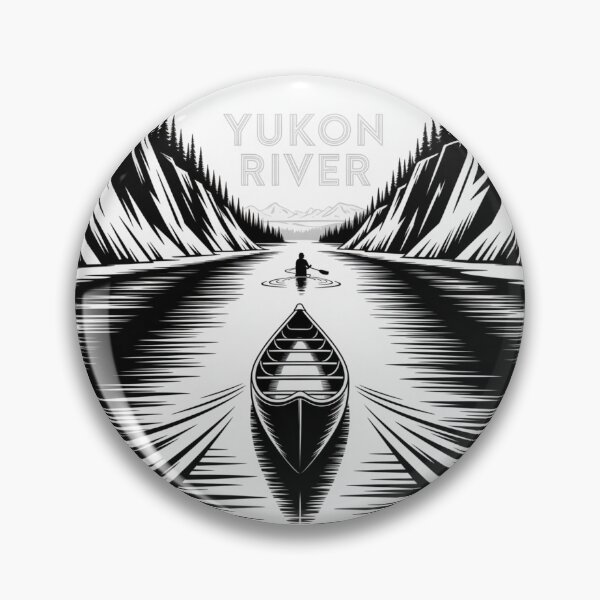 Item preview, Yukon River - Kayak enthusiasts designed and sold by DamioPolArt.