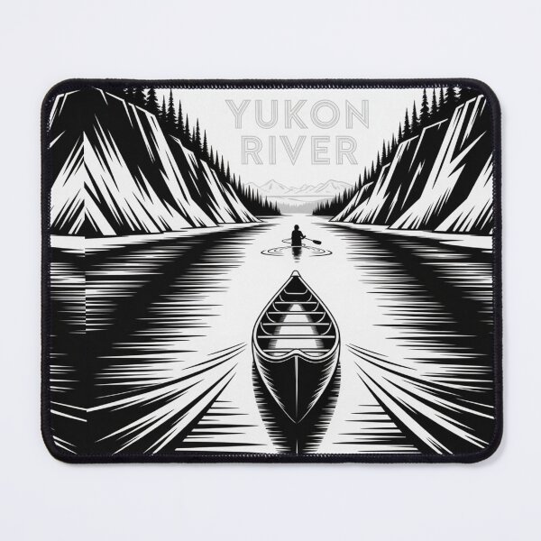 Item preview, Yukon River - Kayak enthusiasts designed and sold by DamioPolArt.