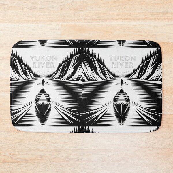 Item preview, Yukon River - Kayak enthusiasts designed and sold by DamioPolArt.
