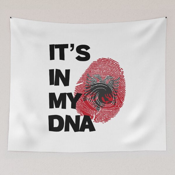 Item preview, Albania fingerprint flag designed and sold by Azeecreate009.