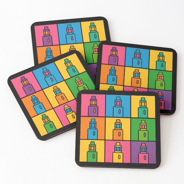 Item preview, Vape Pop Art – Warhol Style Color Blocks designed and sold by House of Taste Designs.